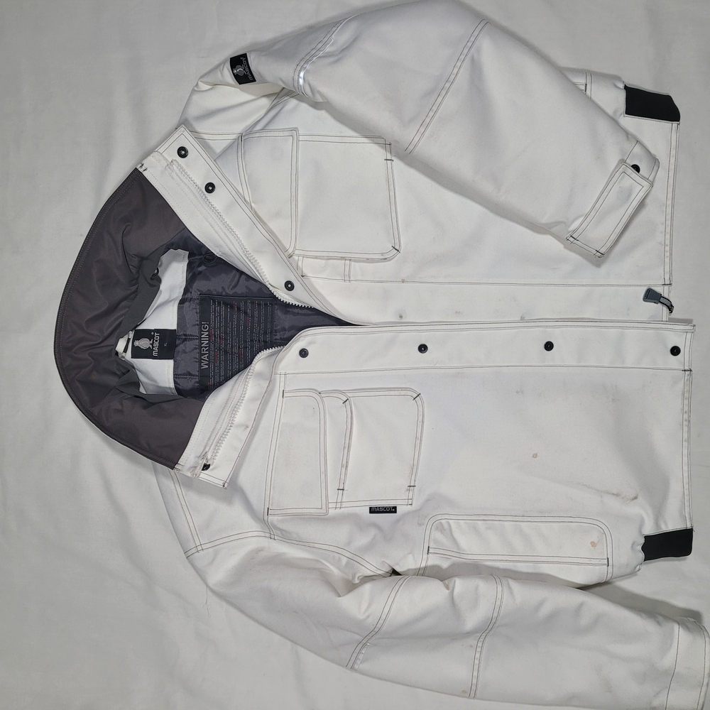 Men's Mascot White Jacket